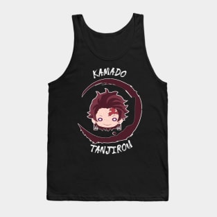 DEMON SLAYER (KIMETSU NO YAIBA) TANJITO GRUNGE STYLE Tank Top